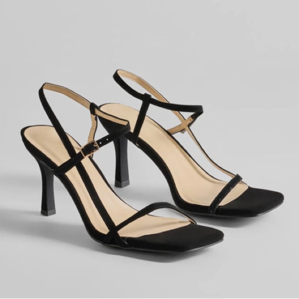Sexy Chic Square Toe Stiletto Heels